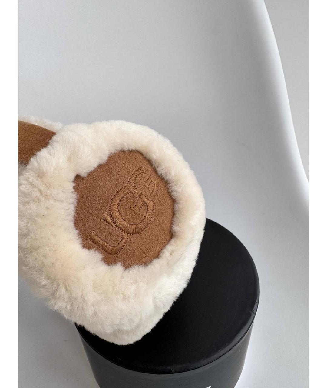 UGG AUSTRALIA Коричневые наушники, фото 3