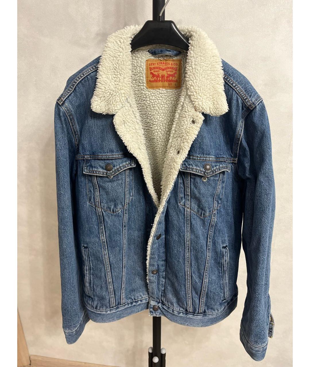 LEVI'S Синяя деним куртка, фото 5