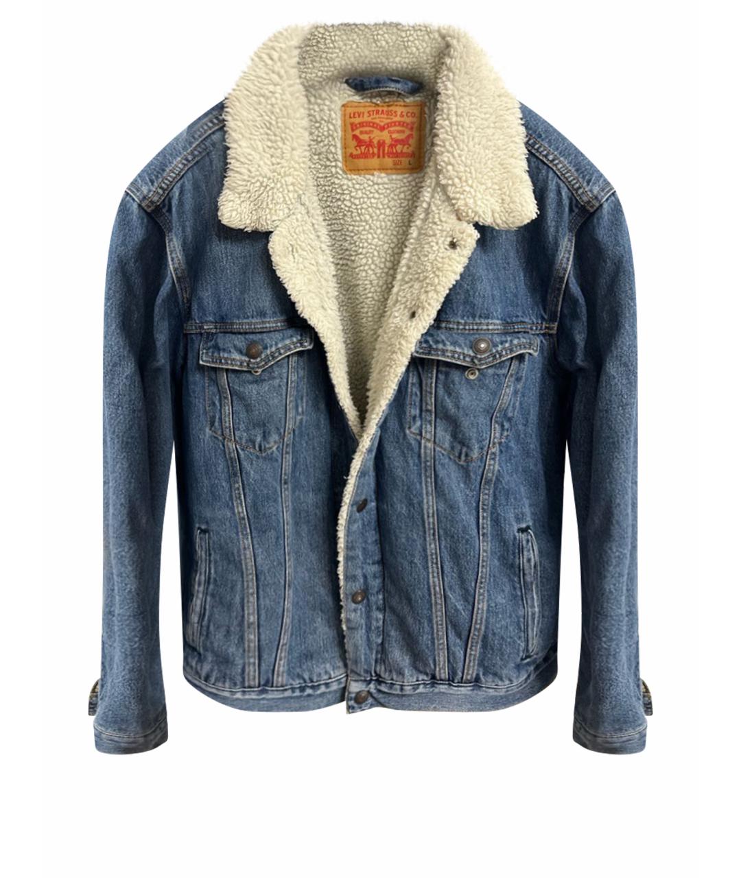 LEVI'S Синяя деним куртка, фото 1