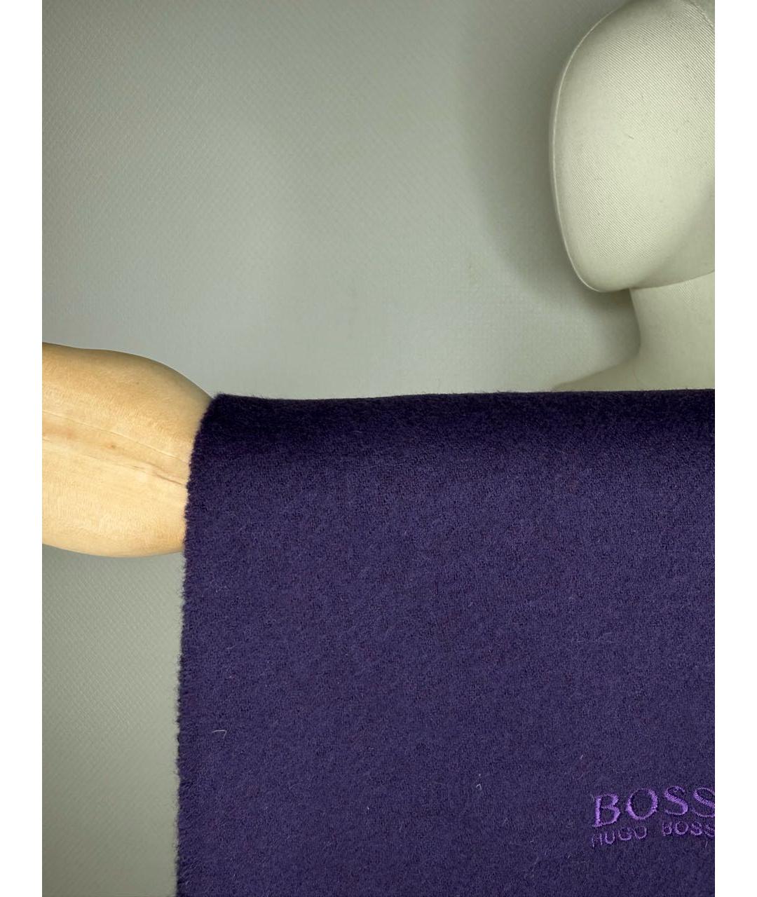 HUGO BOSS Шерстяной шарф, фото 7