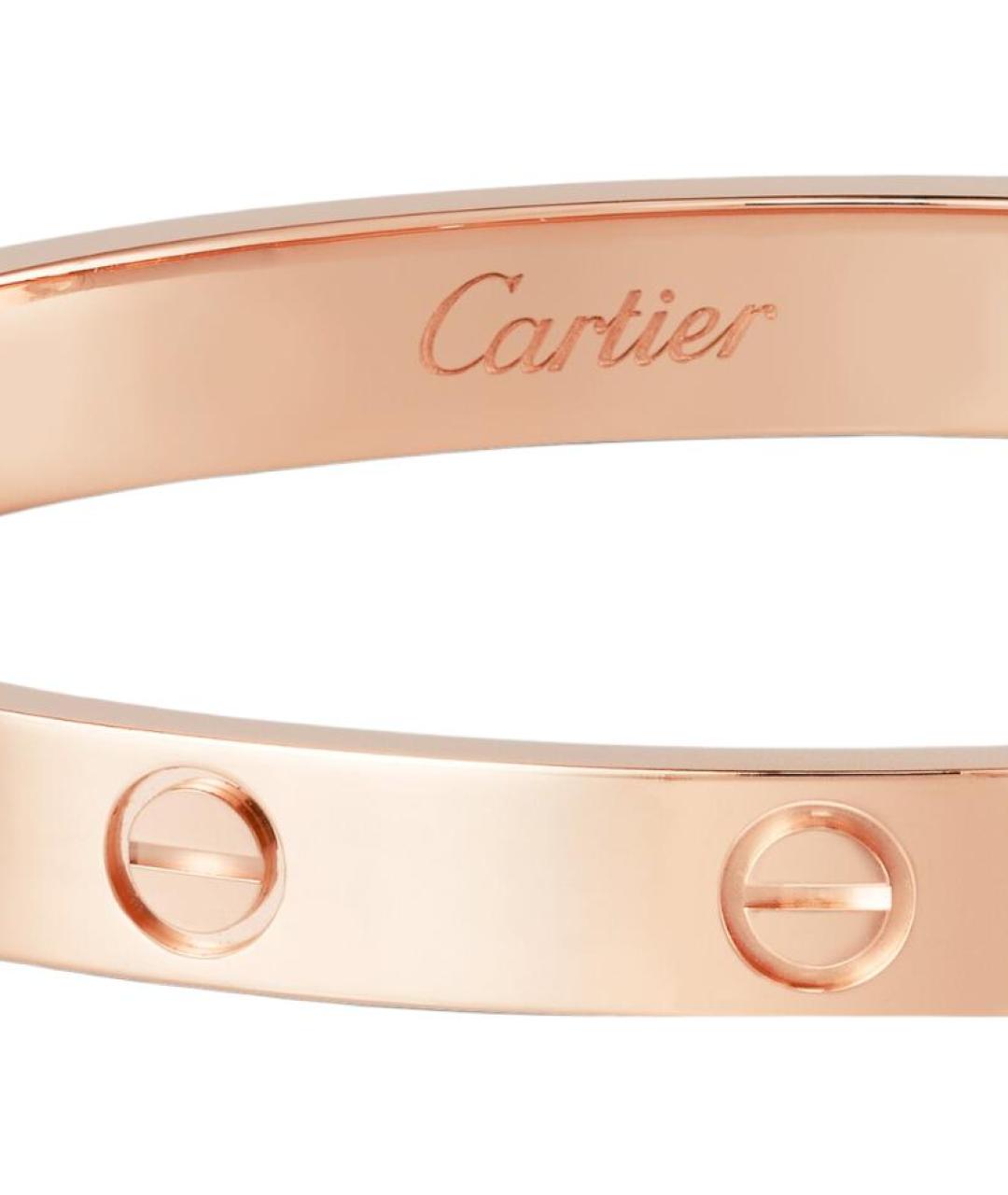 CARTIER Золотой браслет из розового золота, фото 3
