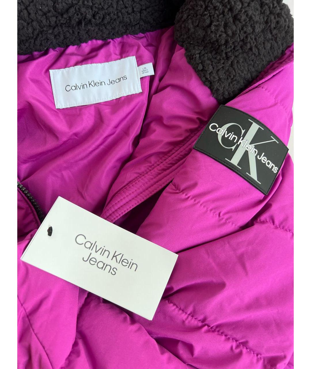 CALVIN KLEIN Фуксия куртка, фото 5