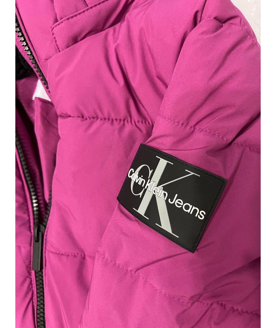 CALVIN KLEIN Фуксия куртка, фото 7