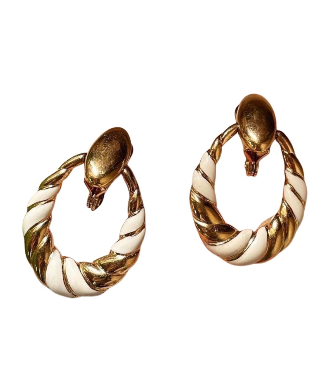 MONET Золотые позолоченные клипсы, фото 1