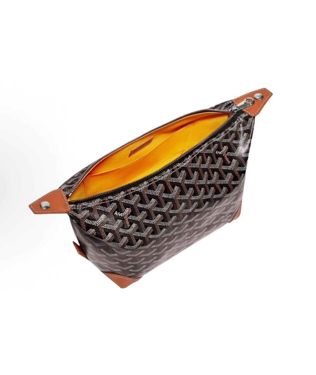 GOYARD Черная косметичка, фото 3