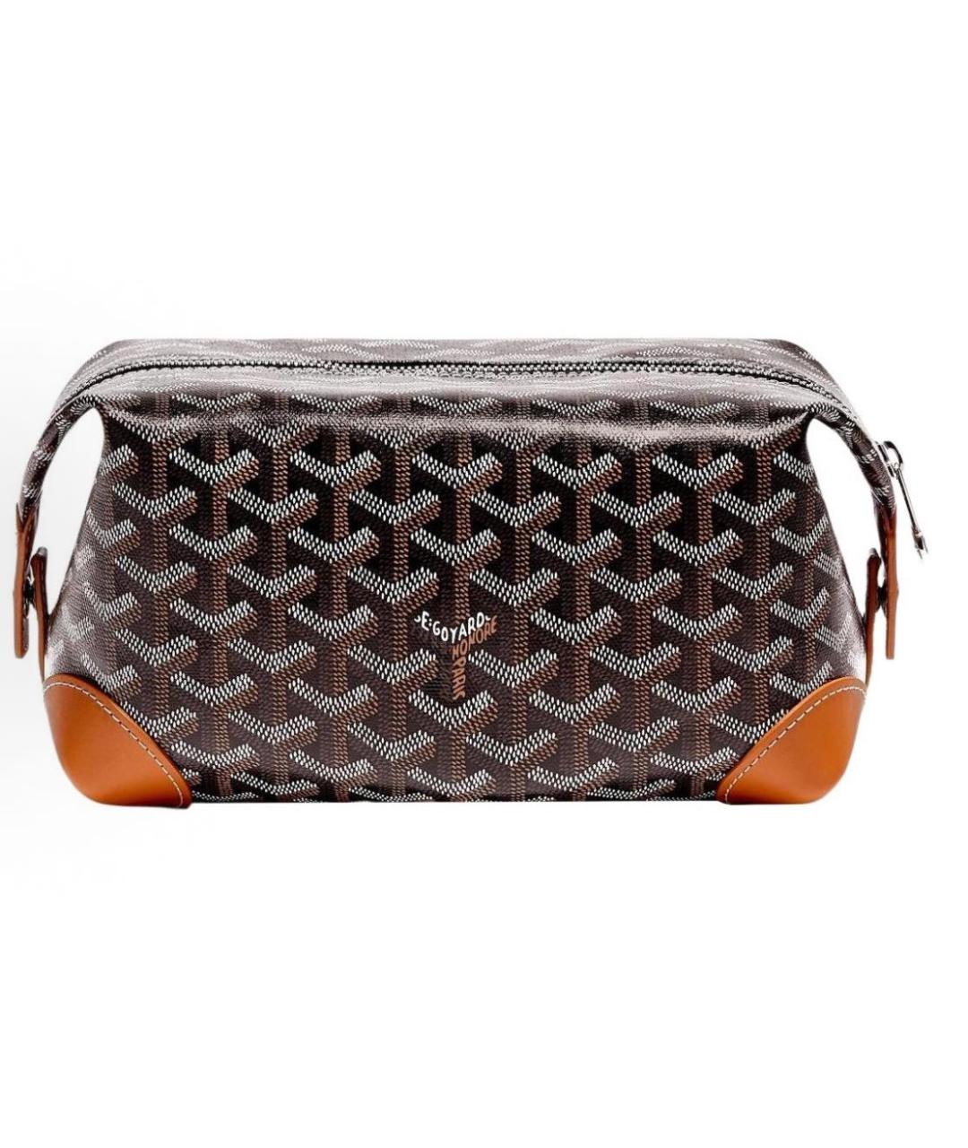 GOYARD Черная косметичка, фото 4