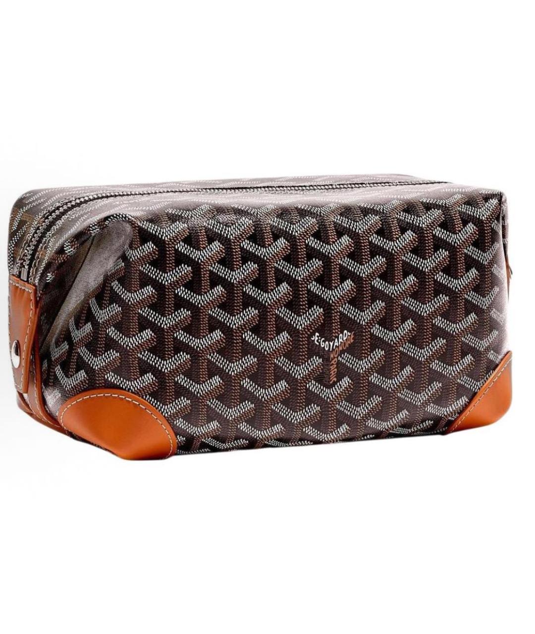 GOYARD Черная косметичка, фото 2