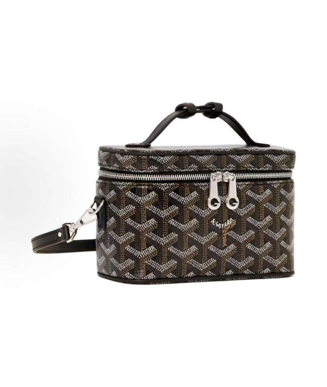 GOYARD Черная косметичка, фото 2