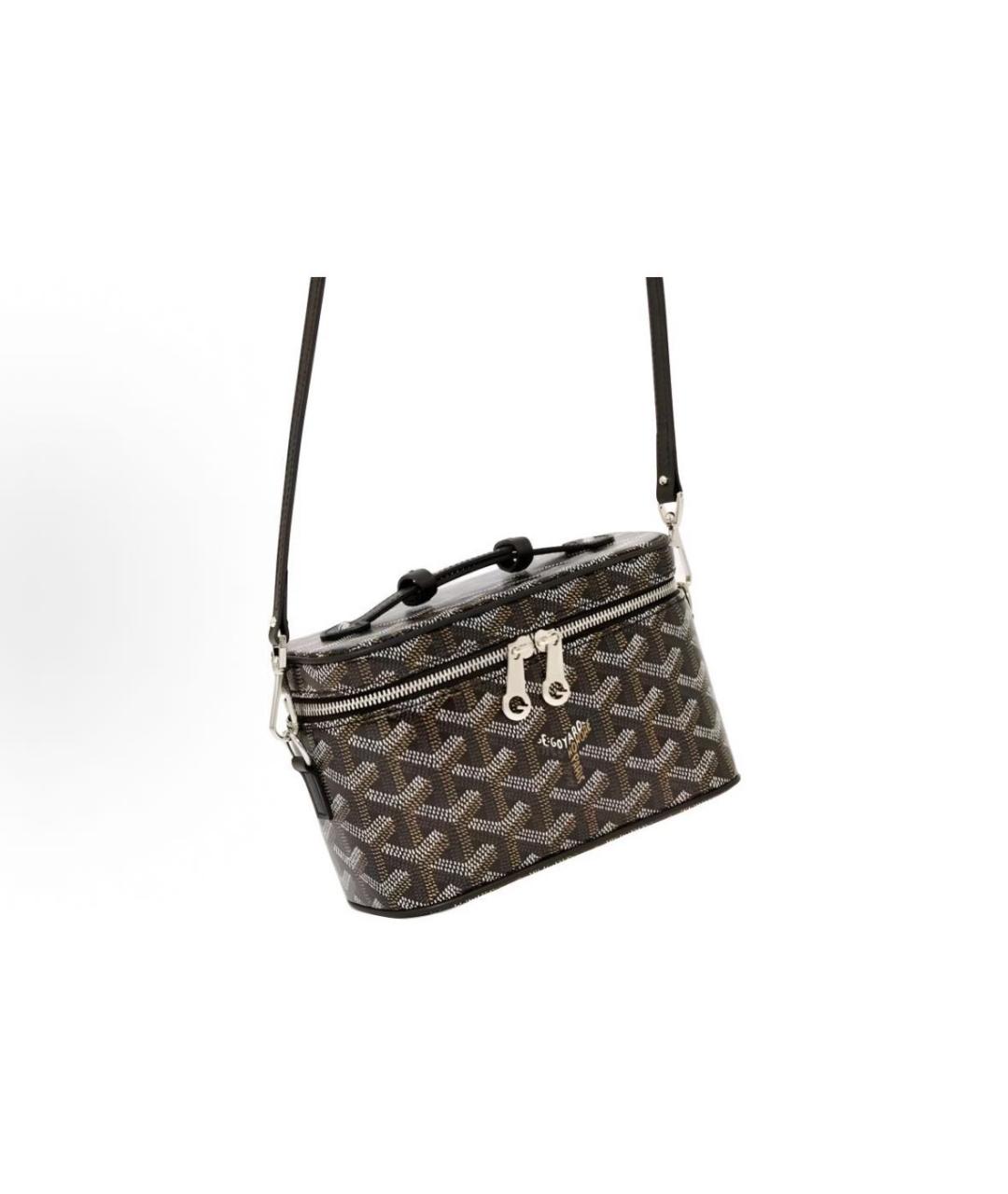 GOYARD Черная косметичка, фото 3