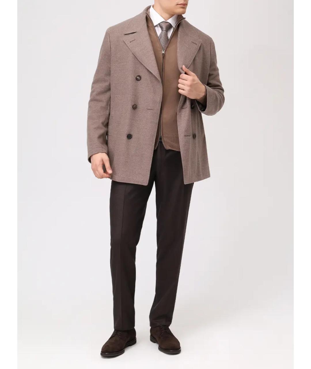 CANALI Бежевое пальто, фото 2