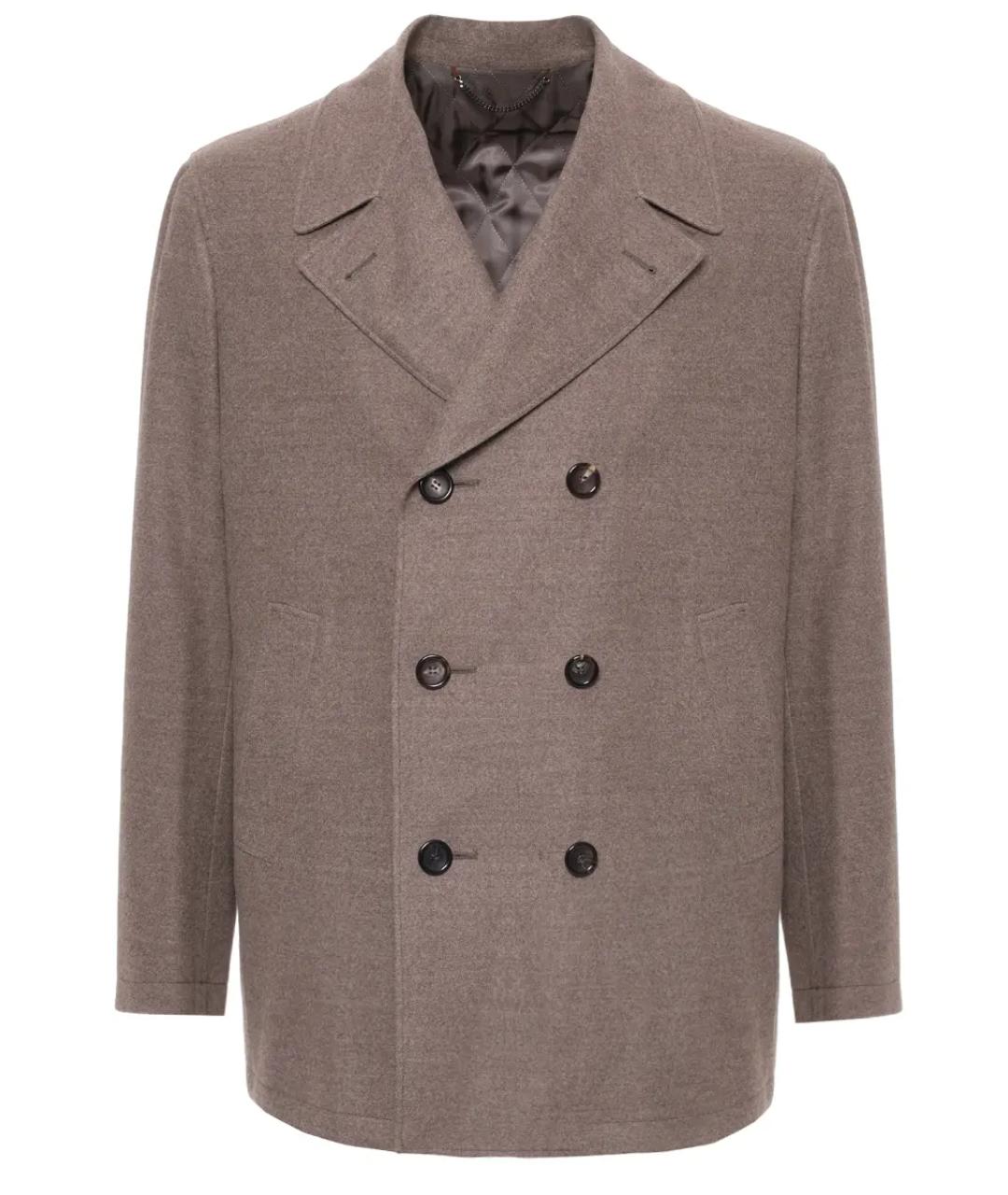 CANALI Бежевое пальто, фото 1