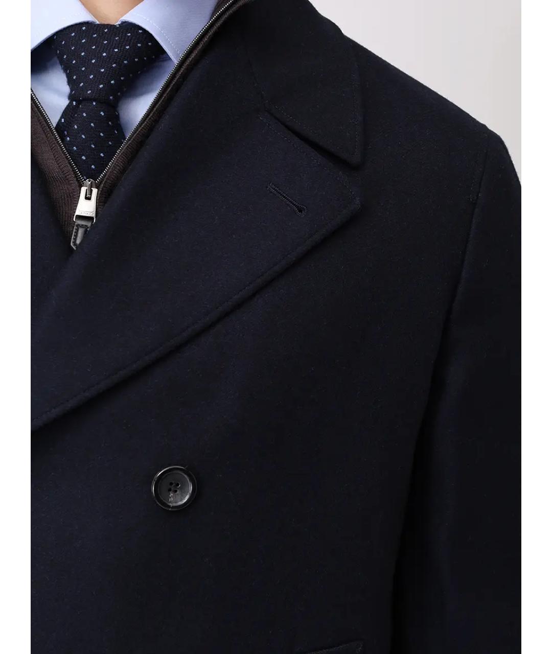 CANALI Синее пальто, фото 5