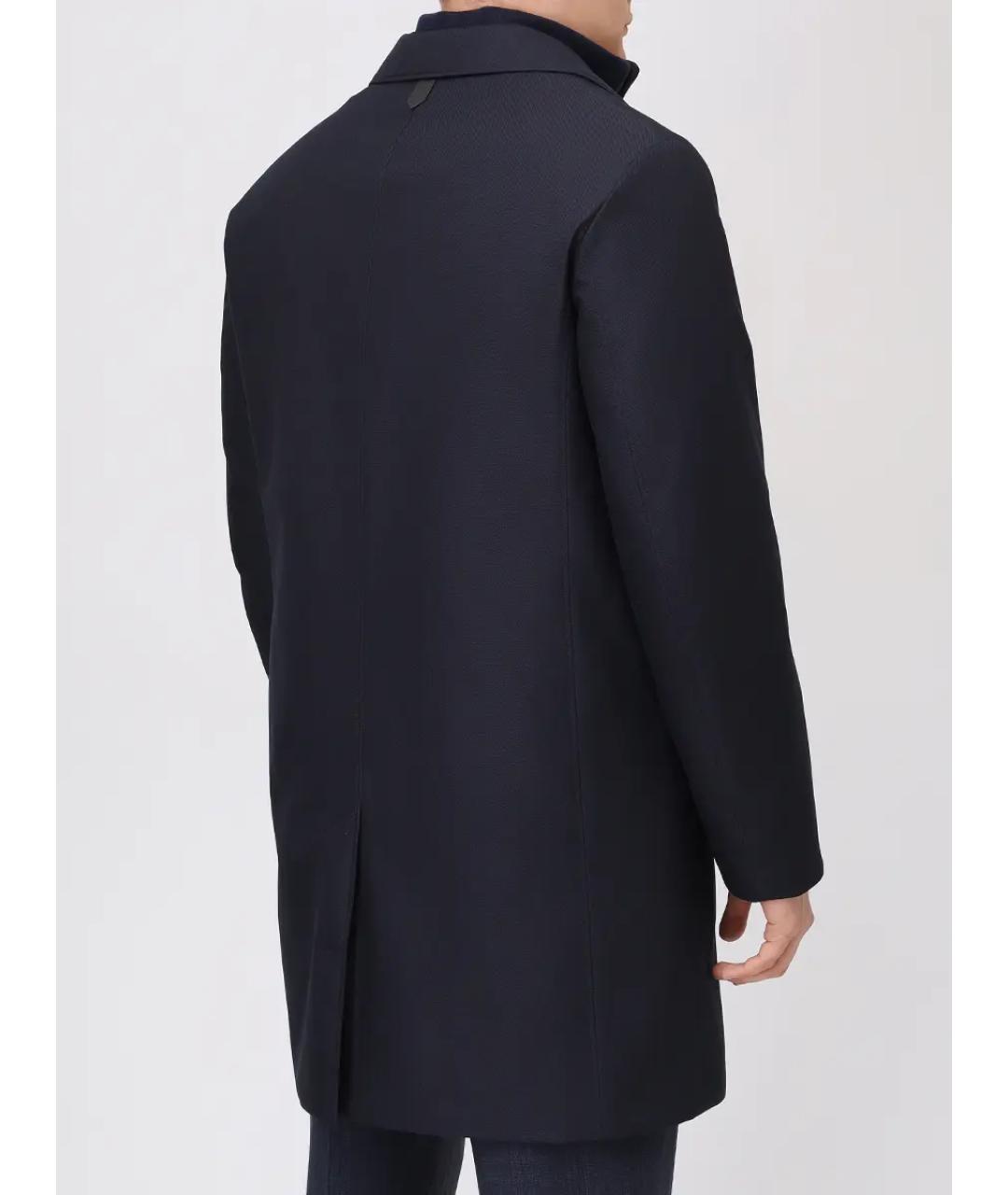 CANALI Синий тренч / плащ, фото 3