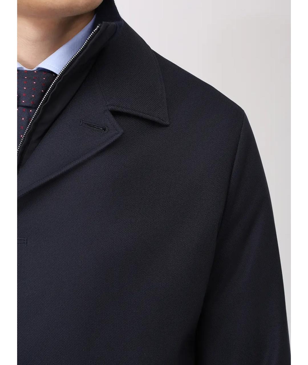 CANALI Синий тренч / плащ, фото 5