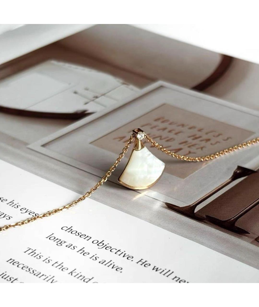 BVLGARI Золотая подвеска из розового золота, фото 3