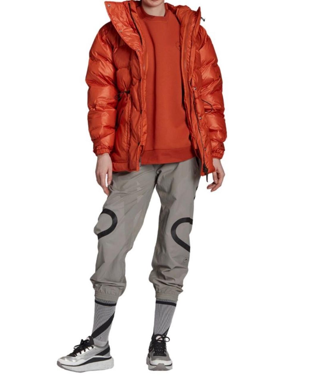 ADIDAS BY STELLA MCCARTNEY Серые полиэстеровые спортивные брюки и шорты, фото 5