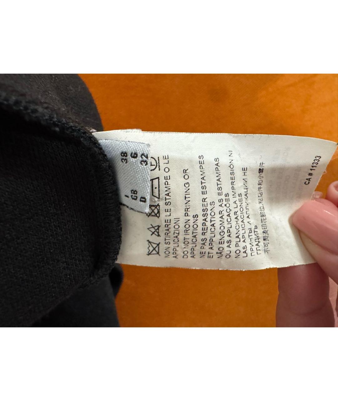 PINKO Черное полиэстеровое повседневное платье, фото 5