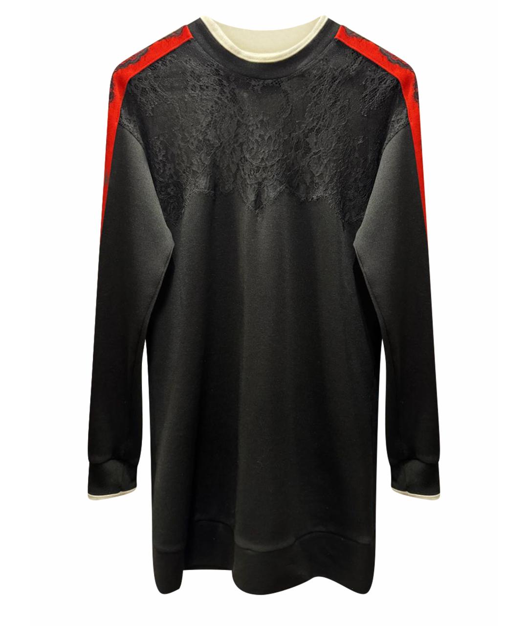 PINKO Черное полиэстеровое повседневное платье, фото 1