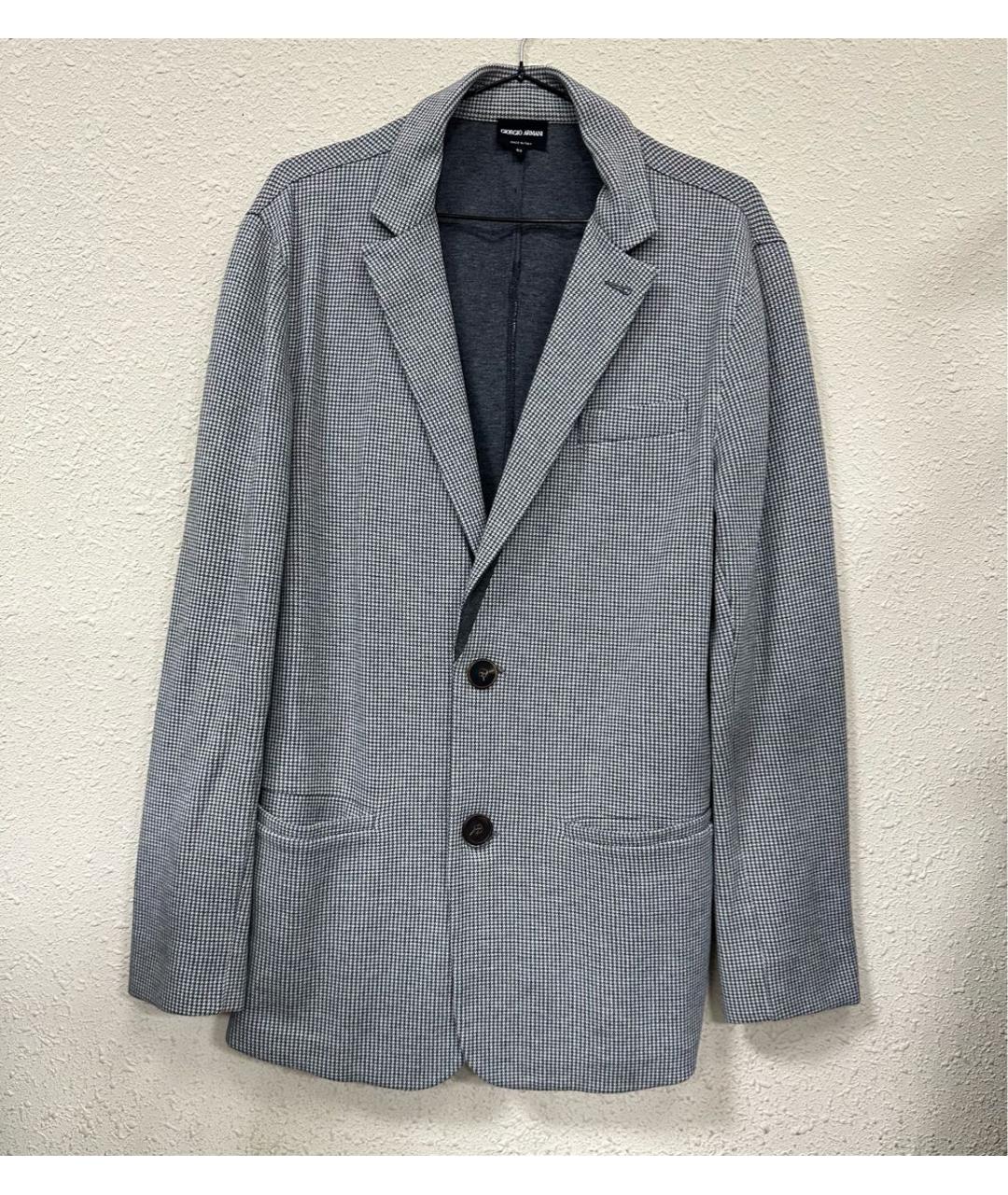 GIORGIO ARMANI Серый пиджак, фото 4