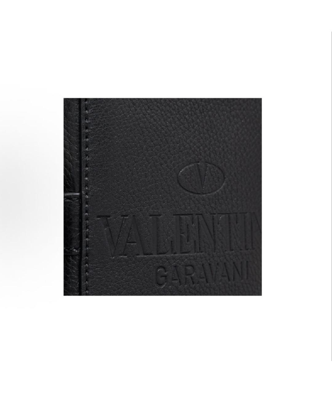 VALENTINO Черная сумка на плечо, фото 4