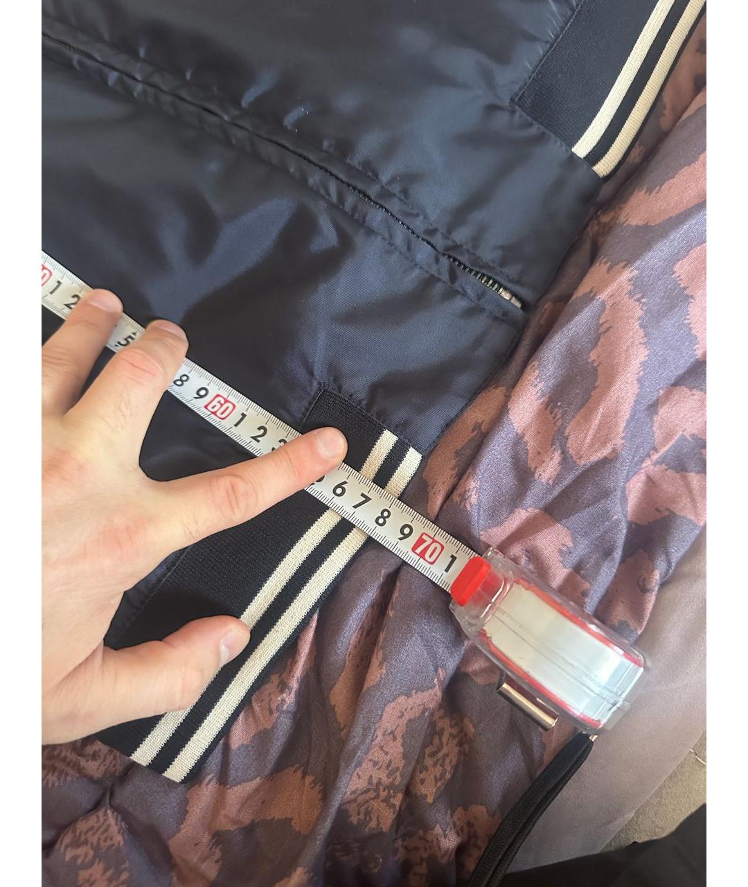 PRADA Синяя полиамидовая куртка, фото 7