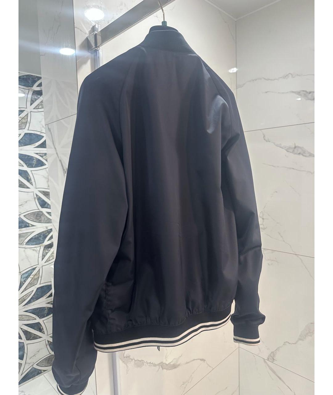 PRADA Синяя полиамидовая куртка, фото 2