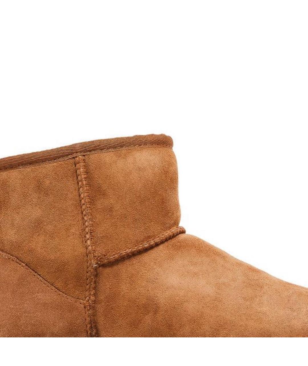 UGG AUSTRALIA Коричневые замшевые ботинки, фото 6