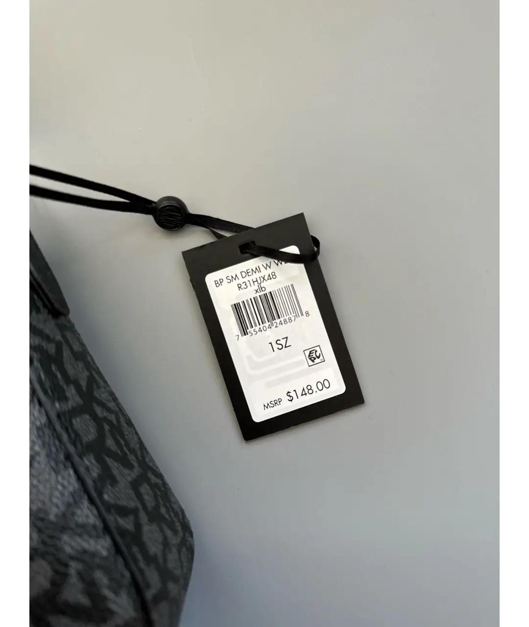 DKNY Черная сумка через плечо из искусственной кожи, фото 5