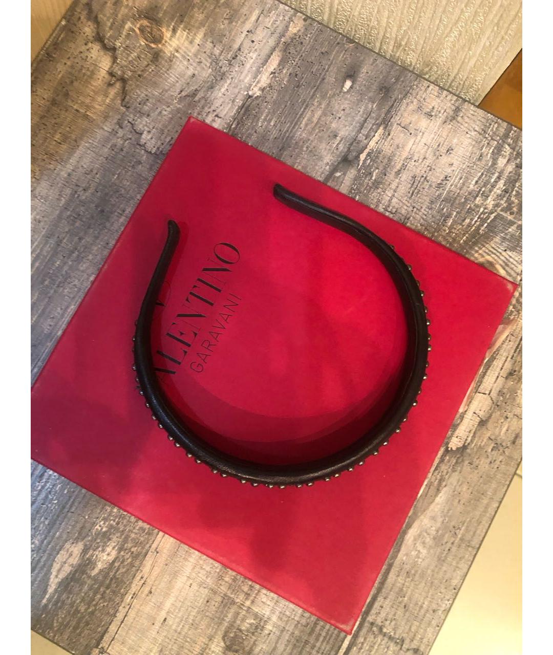 VALENTINO Черный ободок, фото 2