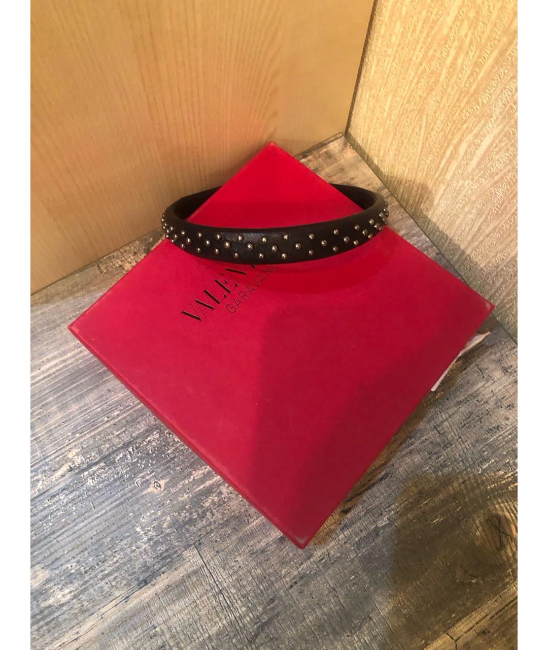 VALENTINO Черный ободок, фото 3