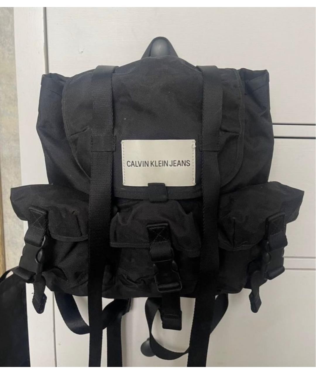 CALVIN KLEIN Черный рюкзак, фото 5