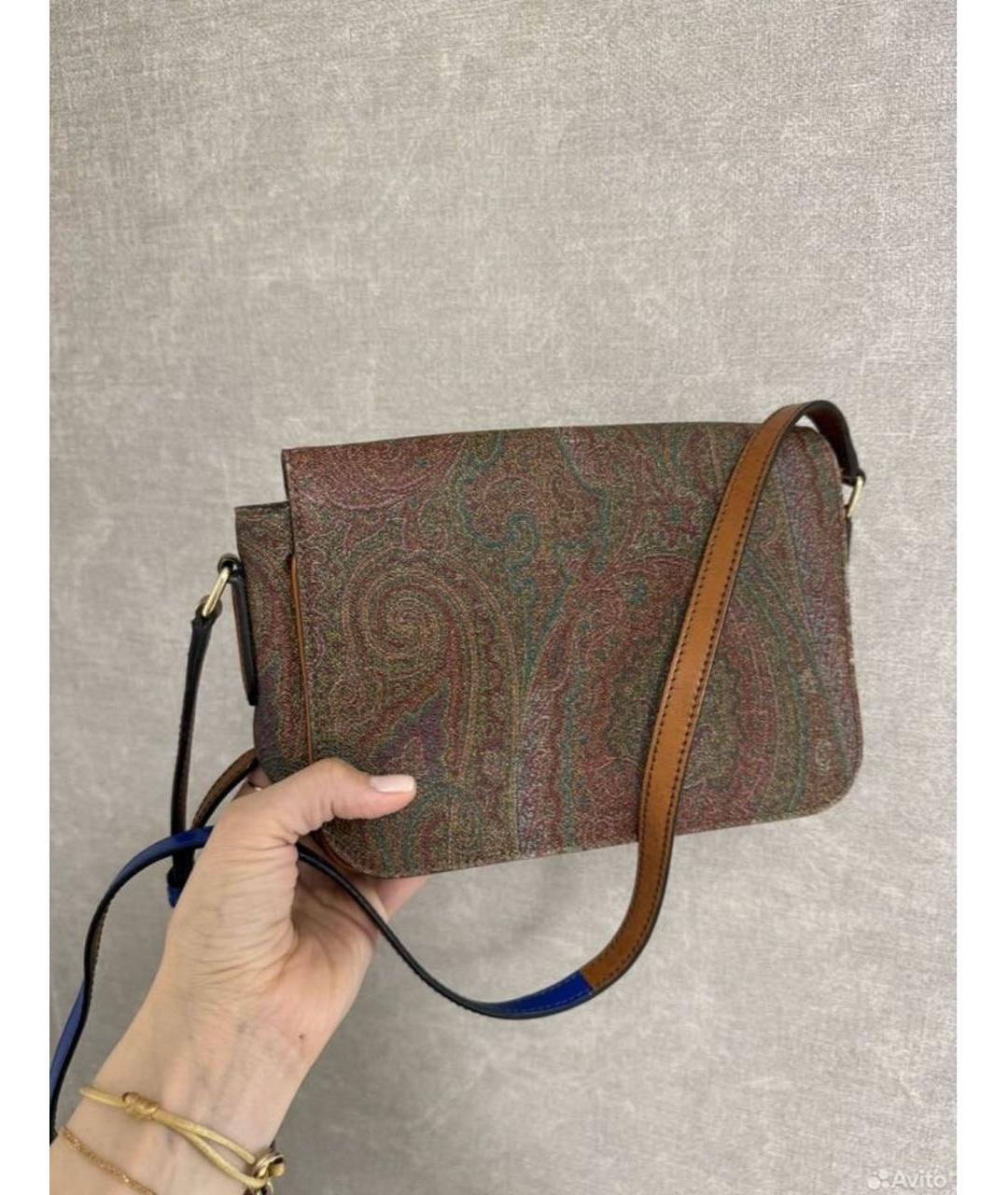 ETRO Коричневая сумка через плечо, фото 3