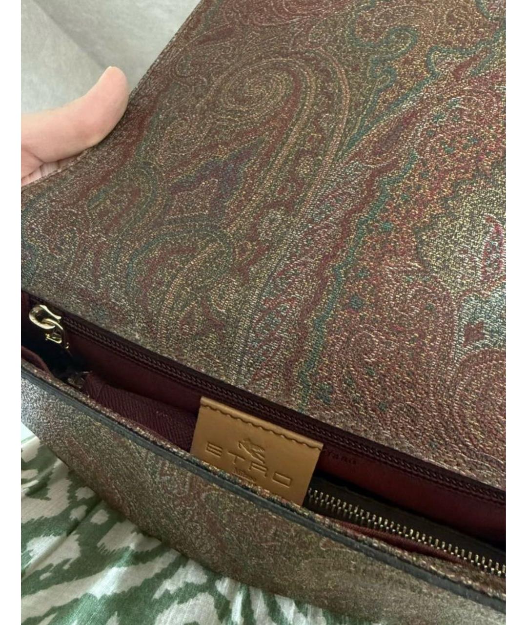 ETRO Коричневая сумка через плечо, фото 2