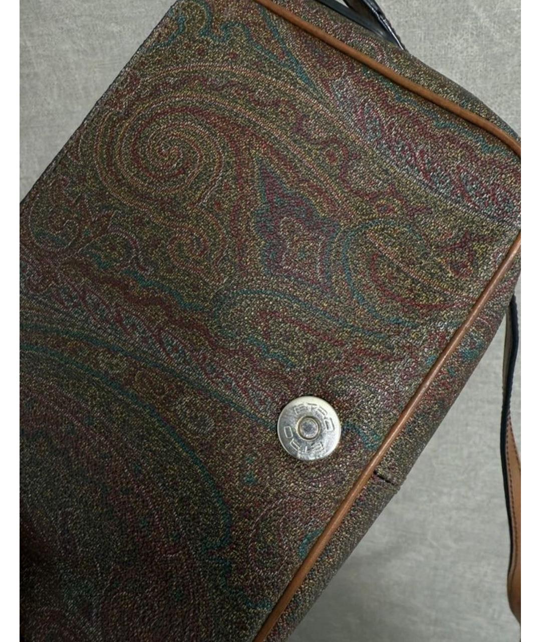 ETRO Коричневая сумка через плечо, фото 4