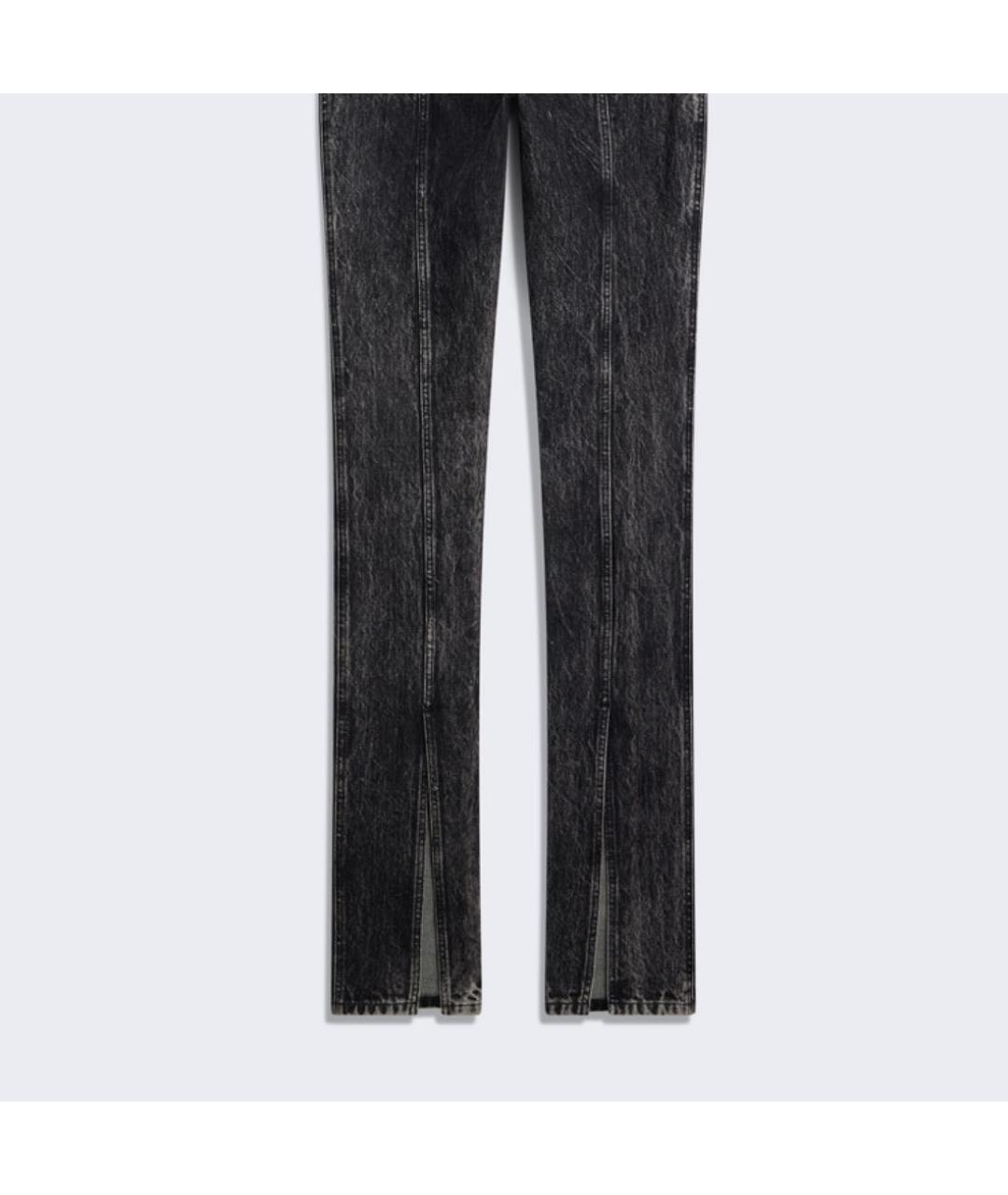 SCHIAPARELLI Черные хлопковые брюки узкие, фото 3