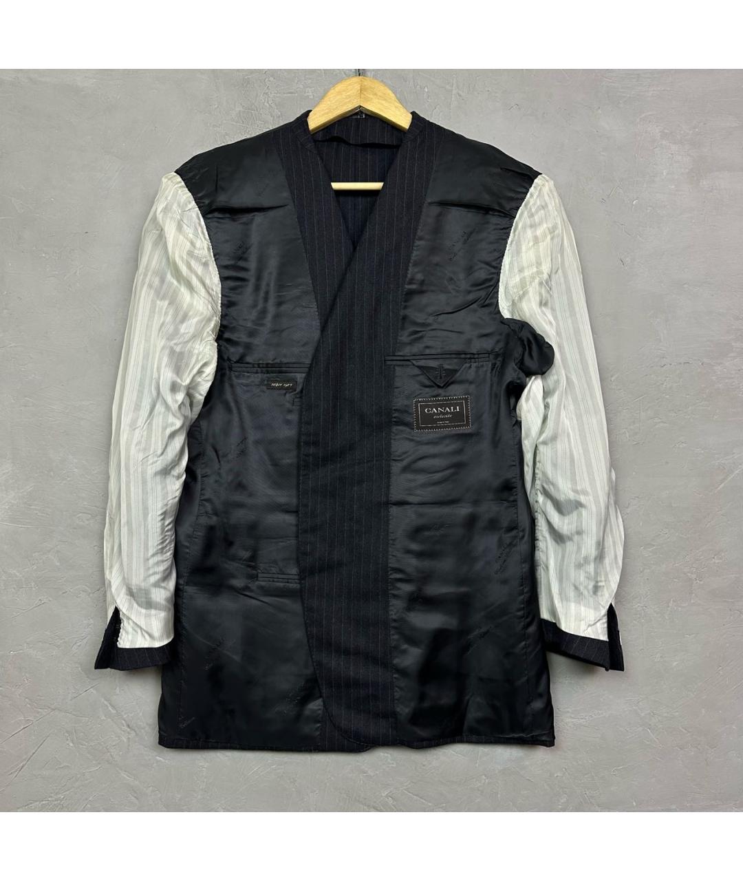 CANALI Антрацитовый классический костюм, фото 5