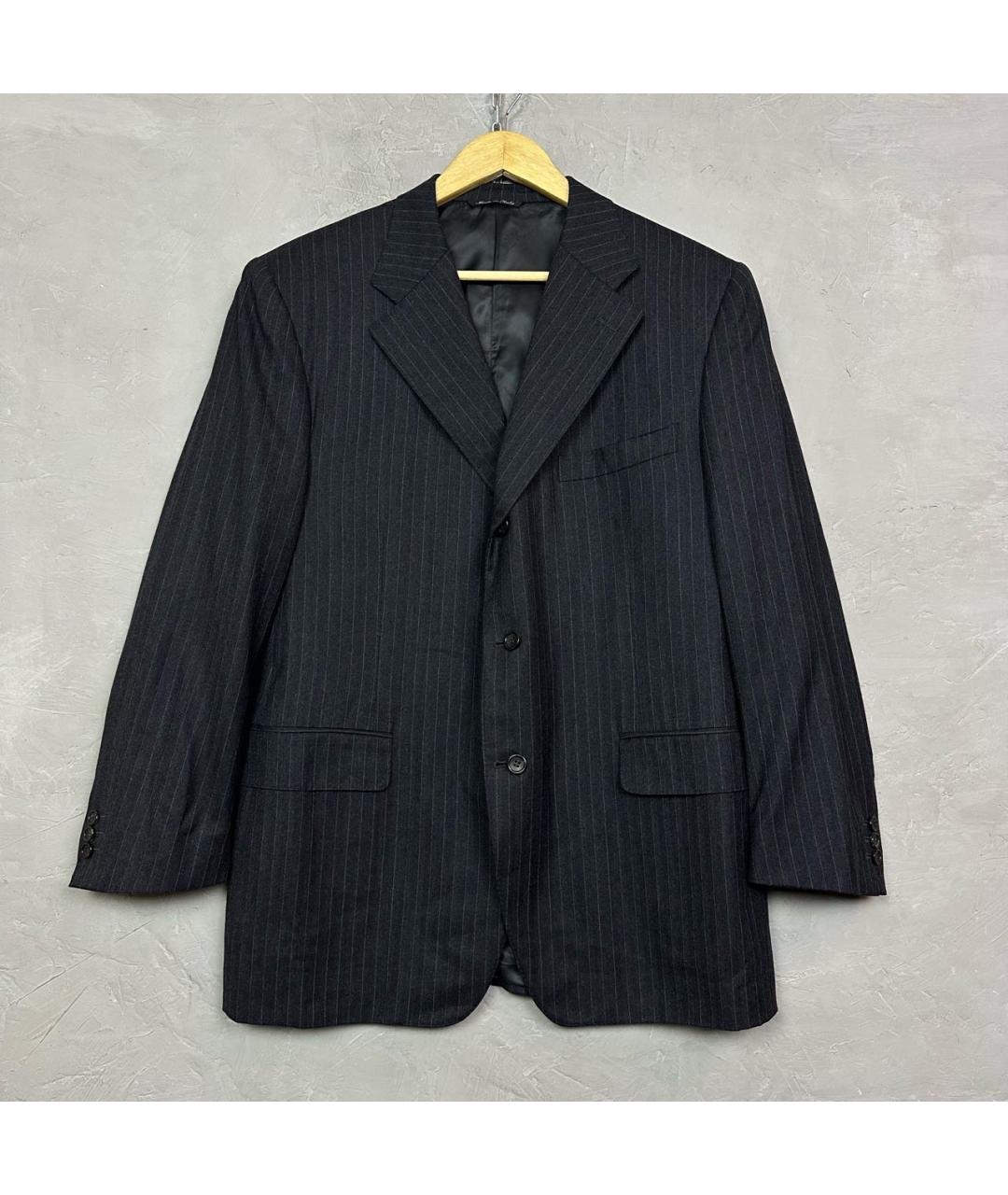 CANALI Антрацитовый классический костюм, фото 9
