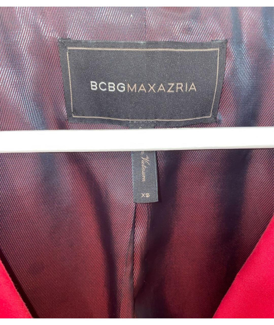 BCBG MAXAZRIA Красный жакет/пиджак, фото 4