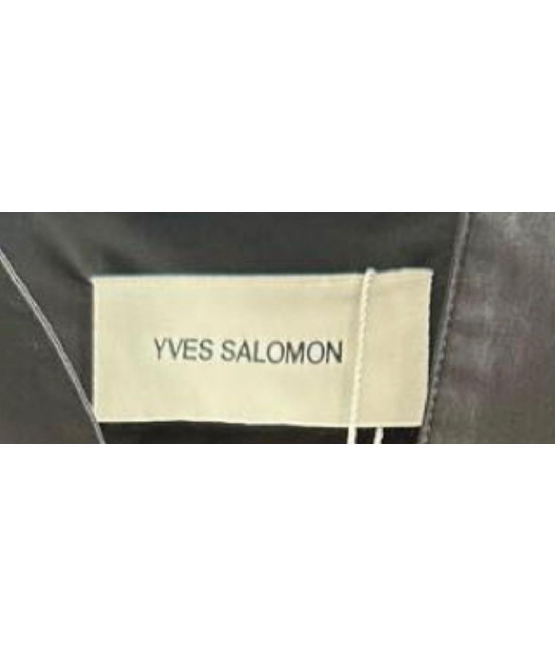 YVES SALOMON Черный пуховик, фото 3