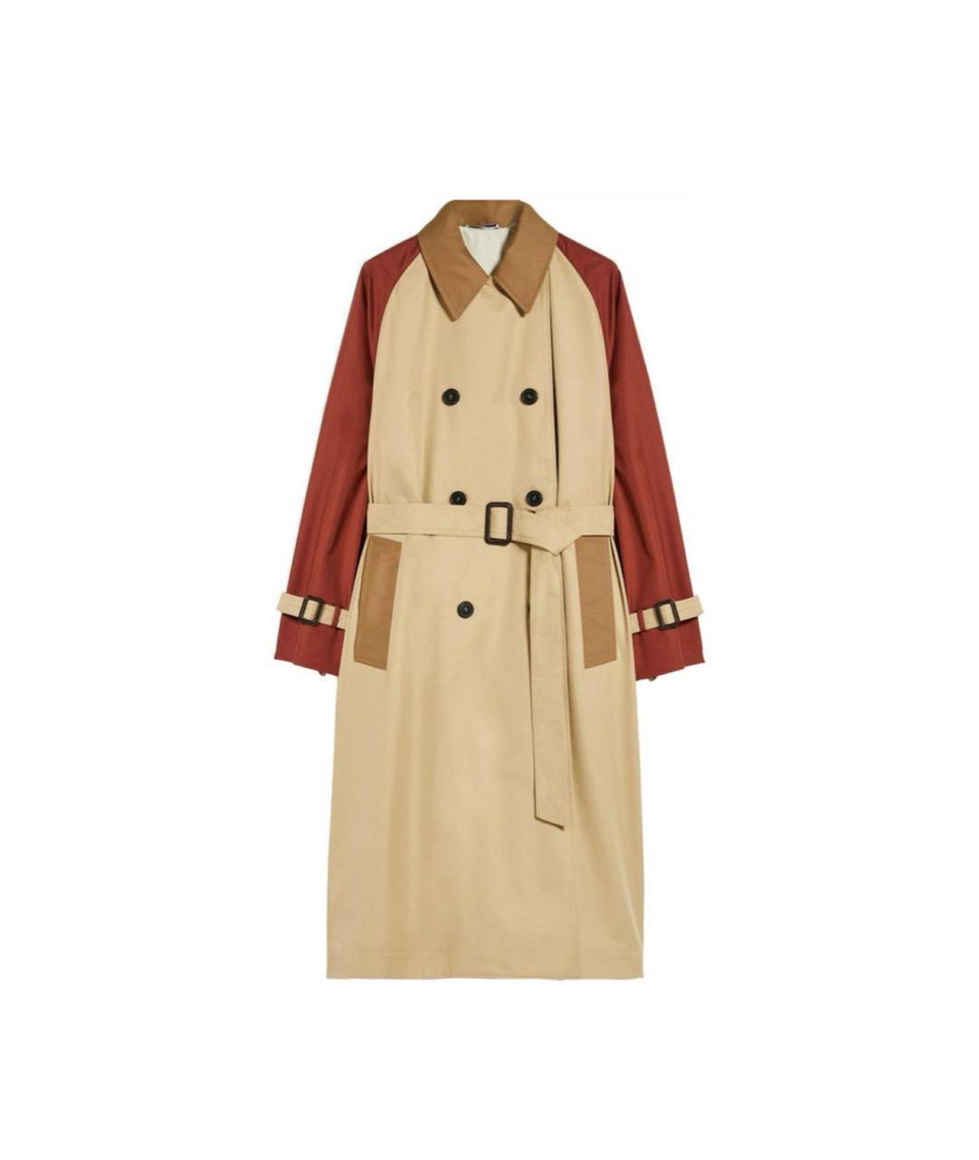 WEEKEND MAX MARA Бежевый тренч/плащ, фото 6