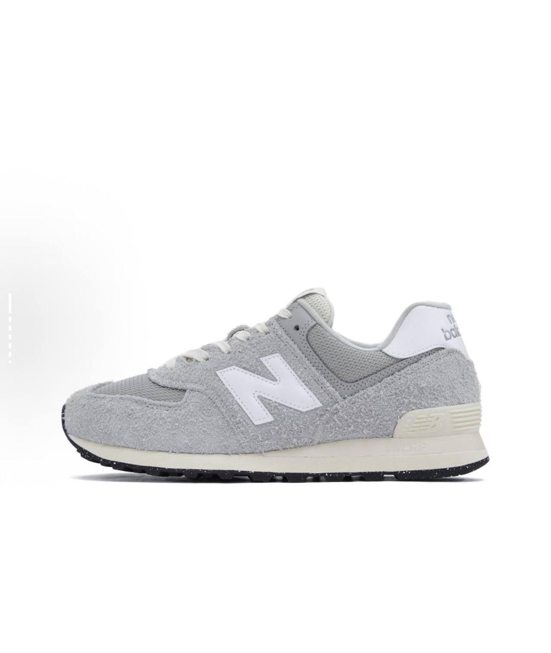 NEW BALANCE Серые низкие кроссовки / кеды, фото 7