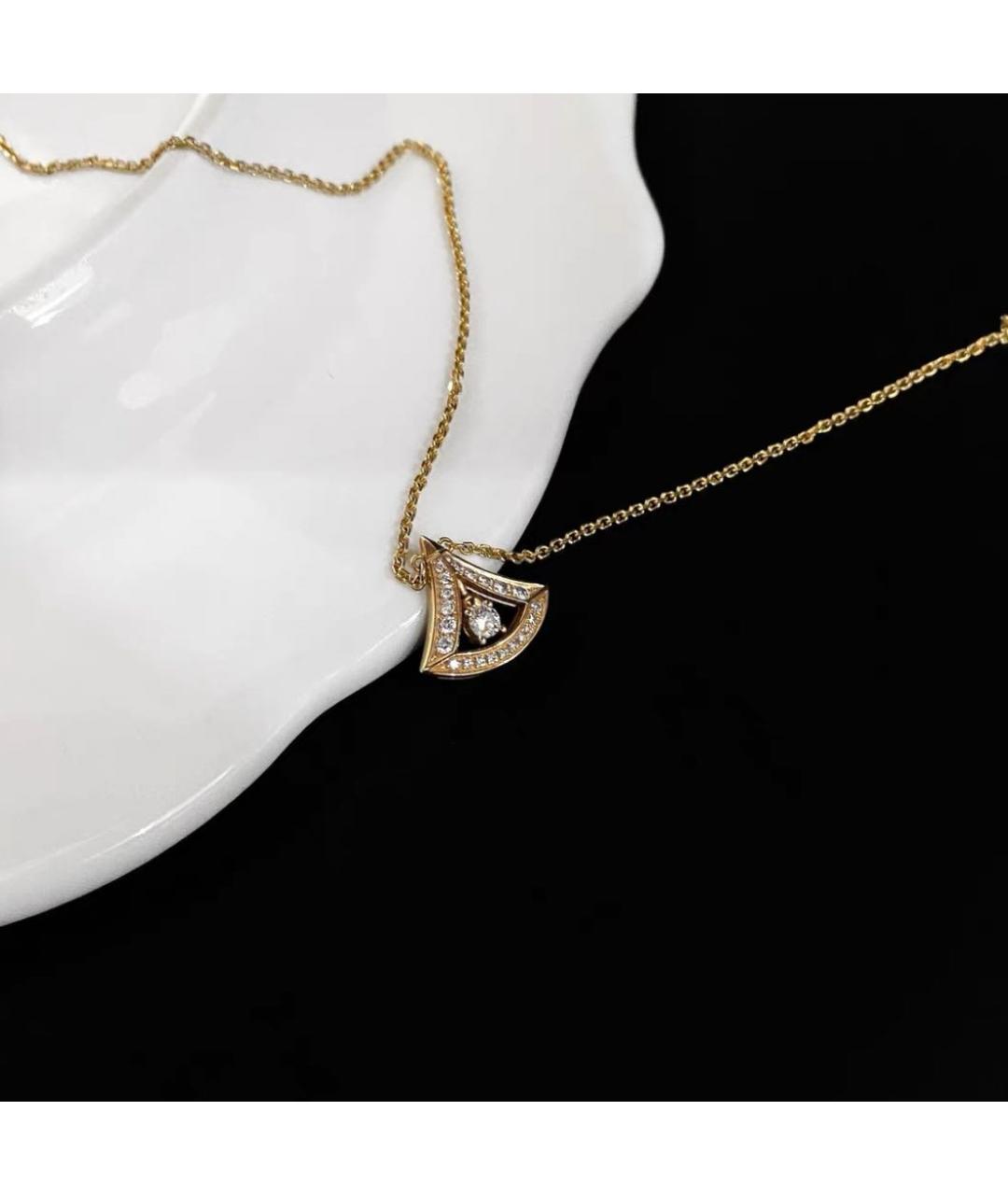 BVLGARI Золотая подвеска из розового золота, фото 5