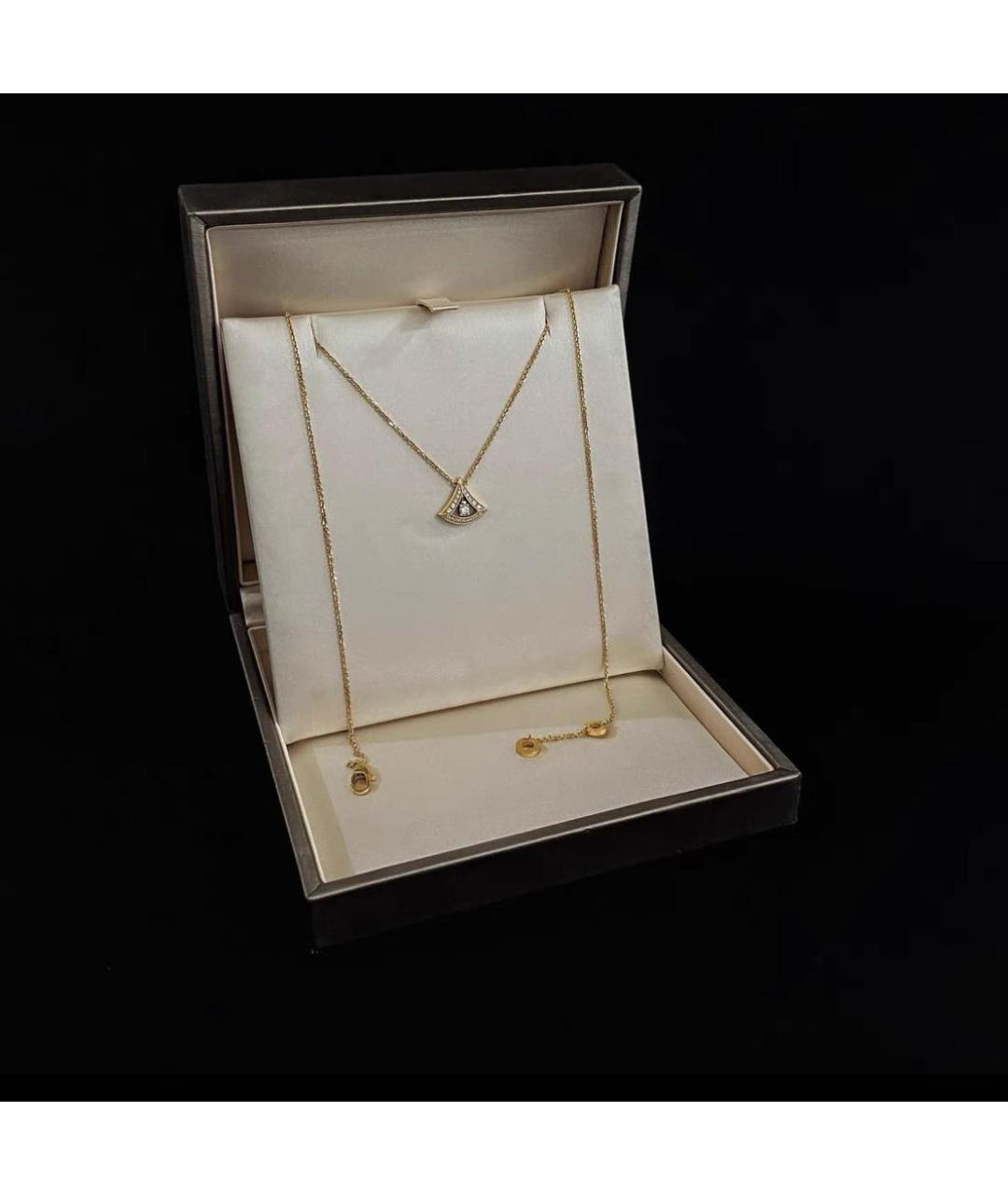 BVLGARI Золотая подвеска из розового золота, фото 3