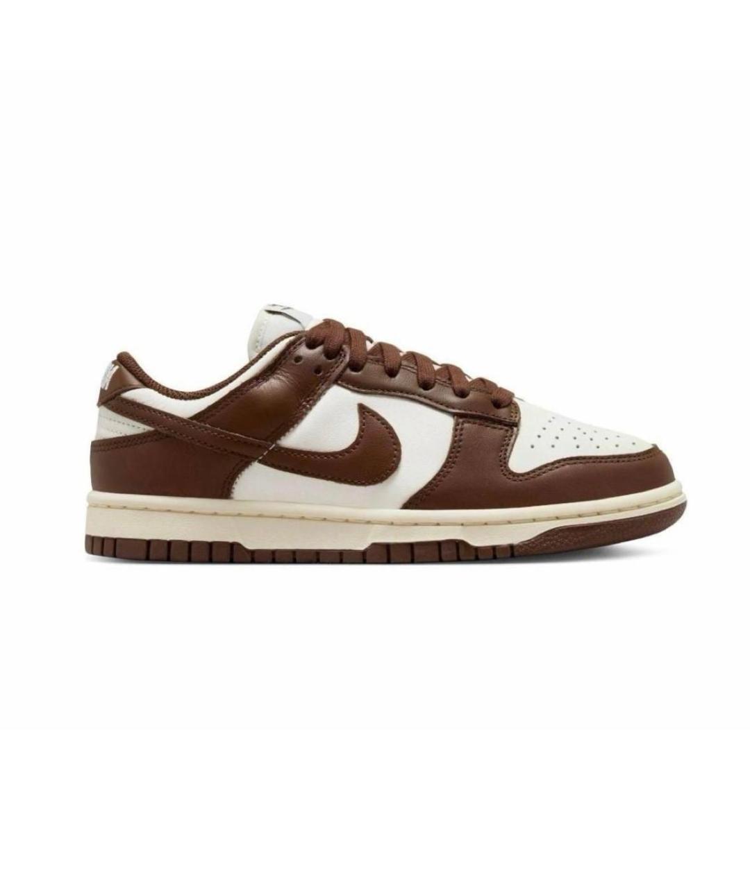 NIKE Коричневые кожаные кеды, фото 5
