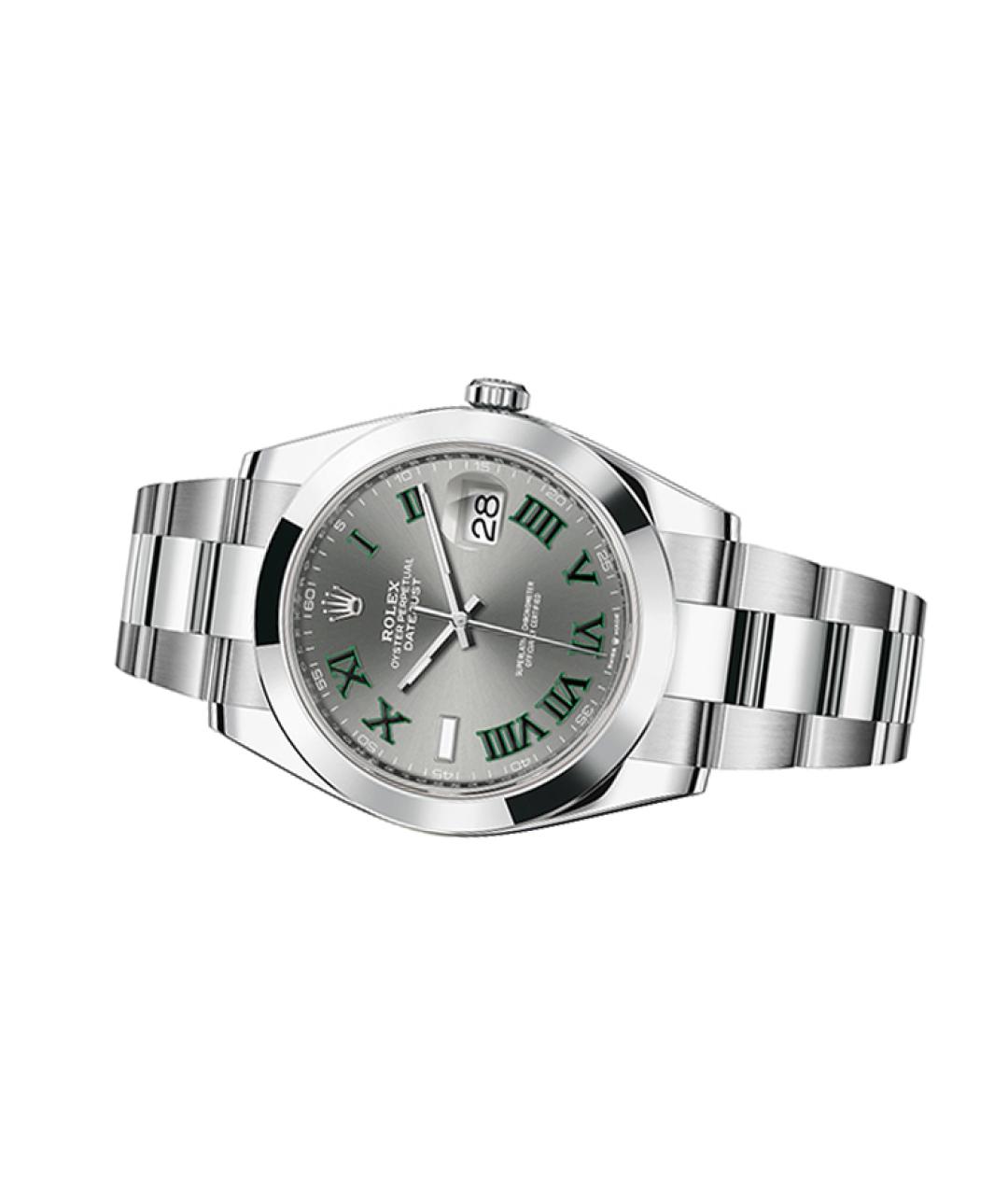 ROLEX Серебряные часы, фото 2