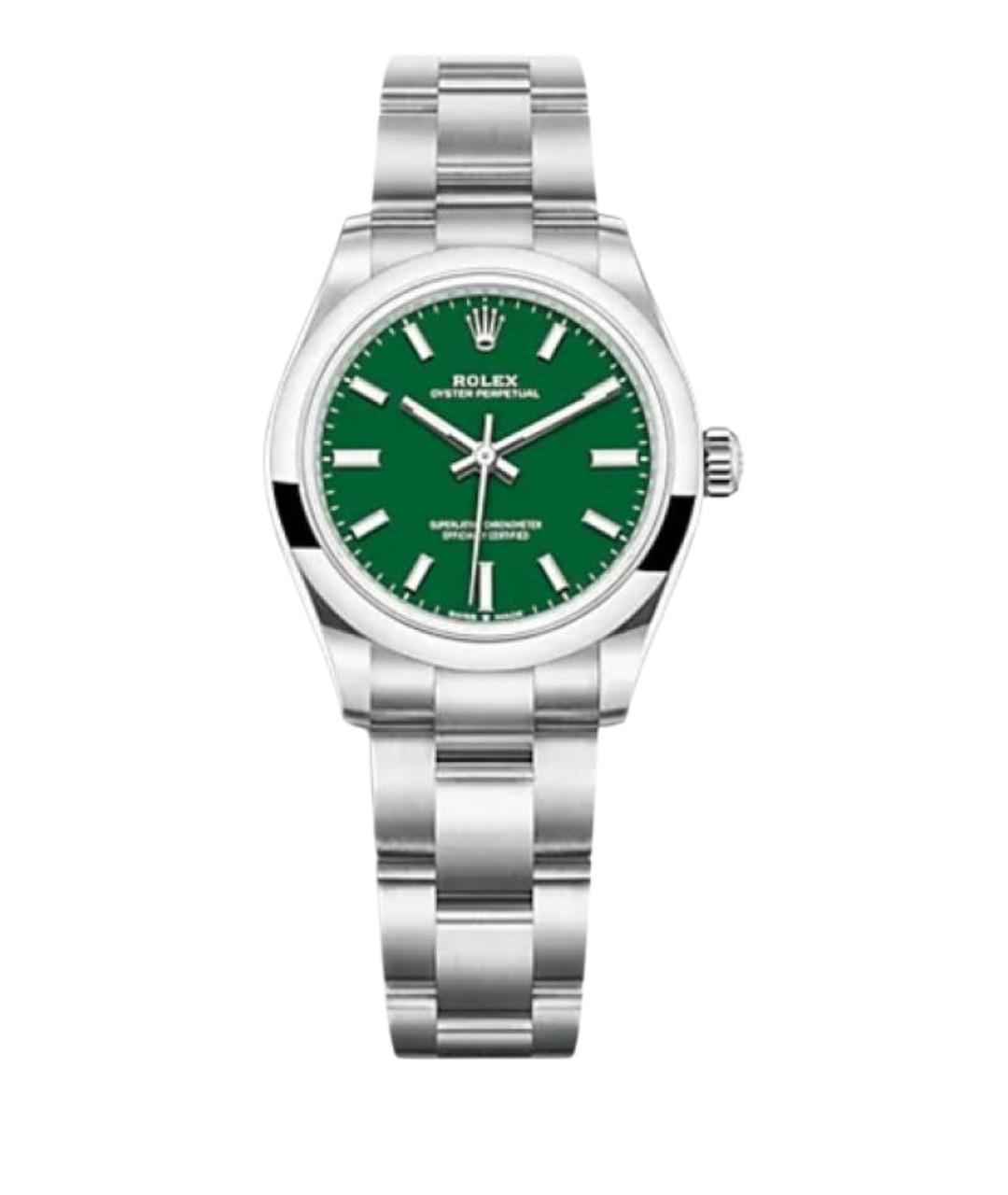 ROLEX Серебряные часы, фото 1