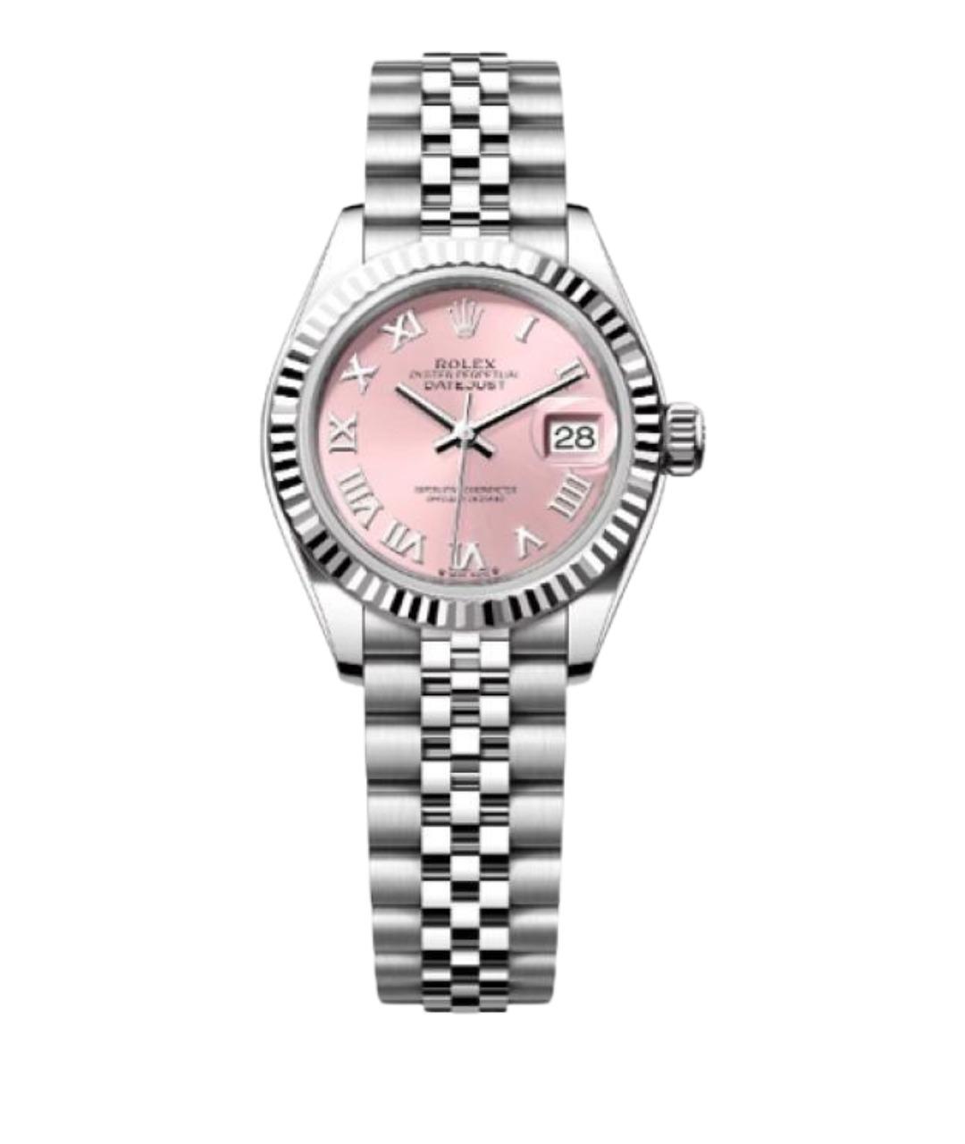 ROLEX Серебряные часы из белого золота, фото 1