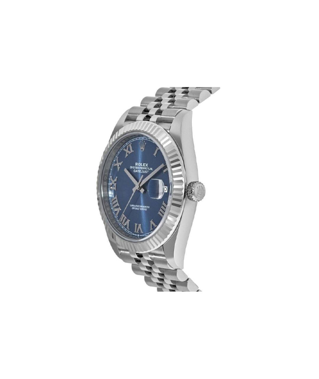 ROLEX Серебряные часы из белого золота, фото 2