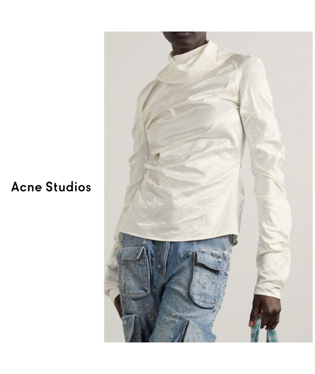 ACNE STUDIOS Белая блузы, фото 2
