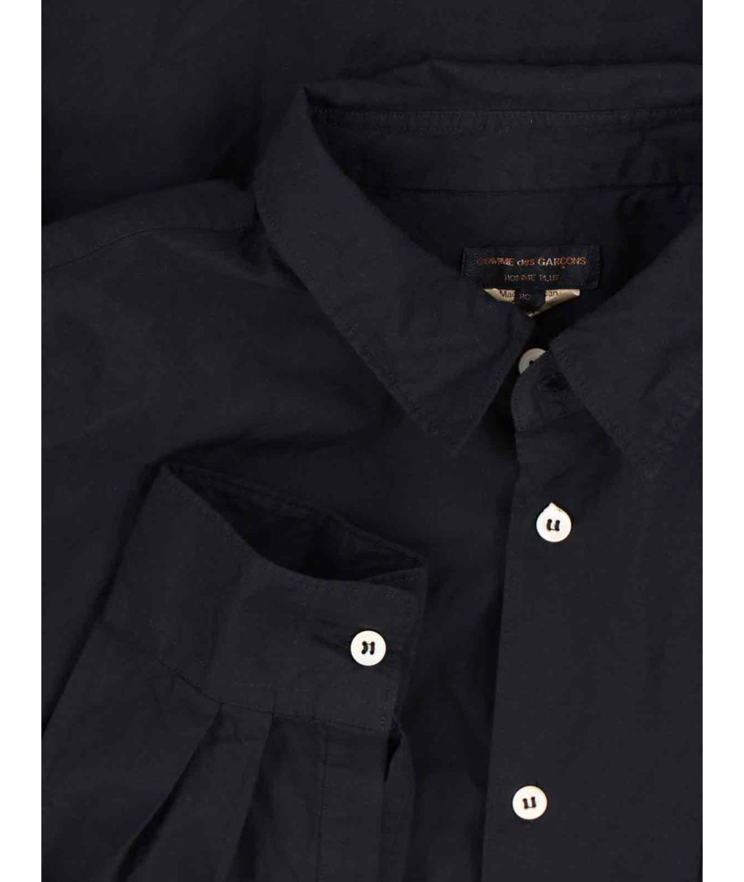 COMME DES GARÇONS HOMME PLUS Черная кэжуал рубашка, фото 3